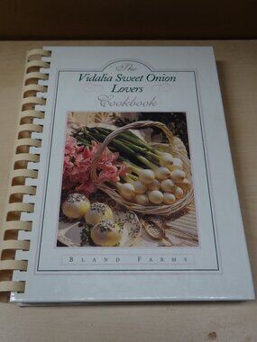 Vintage Cookbook Vidalia Sweet Onion Lovers, 1996